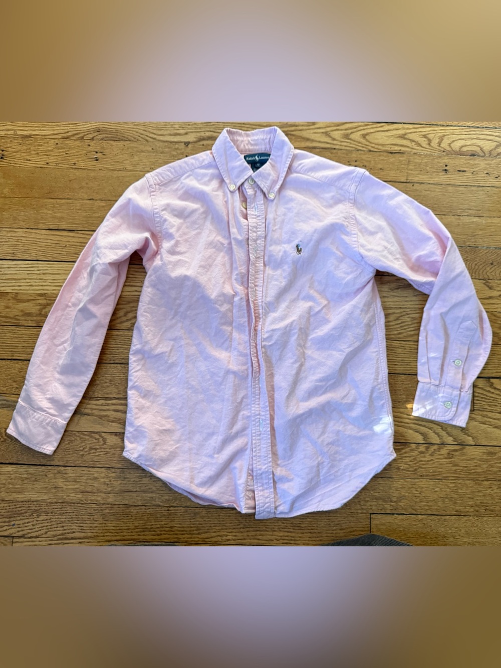 Ralph Lauren Classic Oxford Button-Down Shirt - Size 12